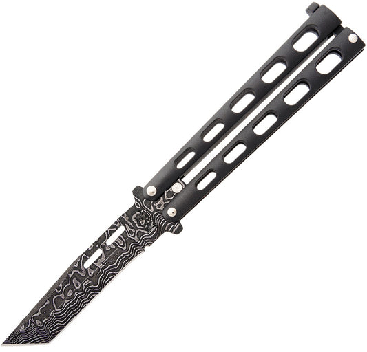 Butterfly Damascus Silver Vein - Cool Knife Bro